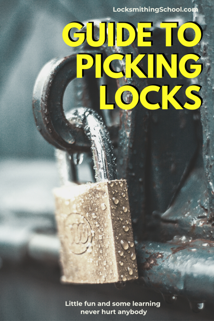 Lock Picking  Locksmith Training School